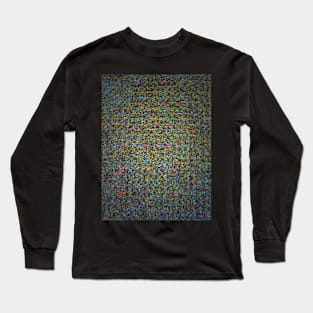 Multicolored leaves texture Long Sleeve T-Shirt